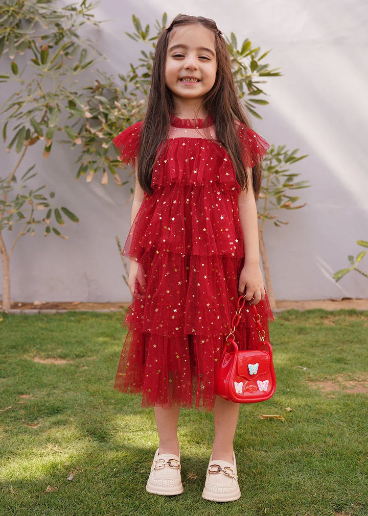 Clara Sequined Gauze Dress