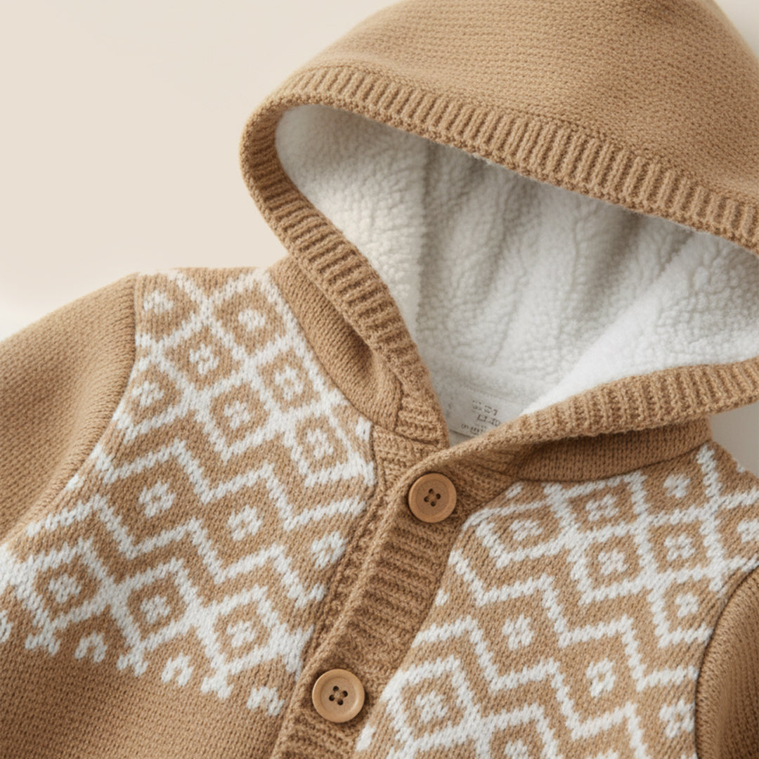 Frosted Teddy Hood Suit