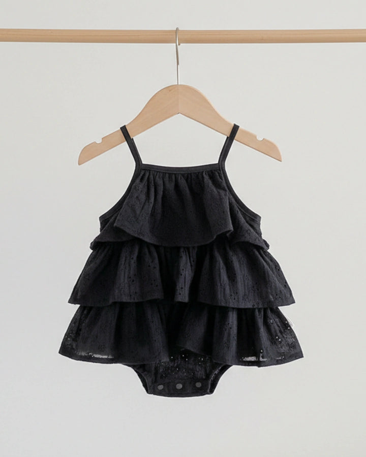 Ayla Chikankari Romper Dress