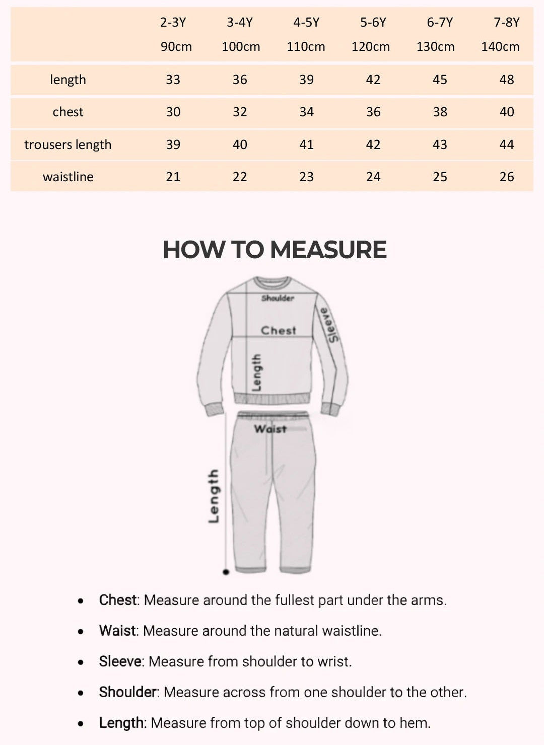 Size Chart for Apricot Embroidered Mesh Dress