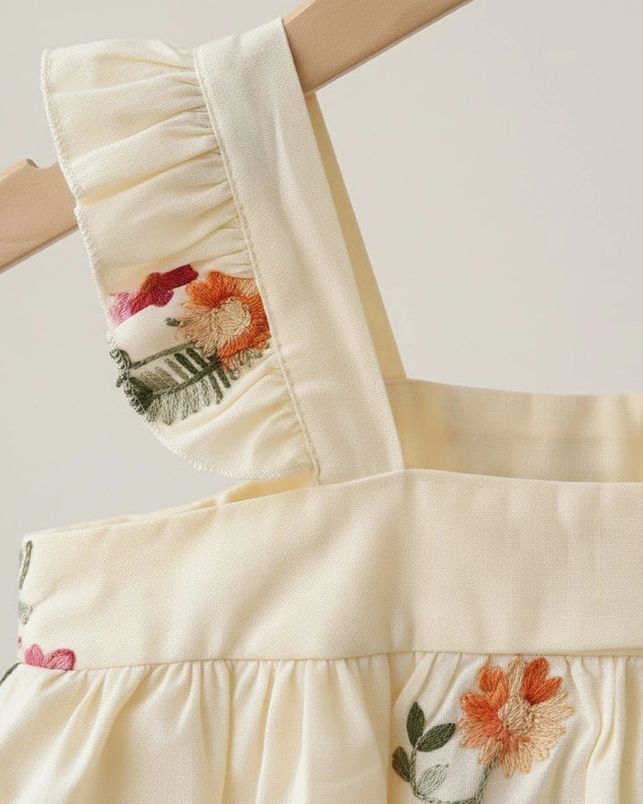 Rosalie Embroidered Floral Dress