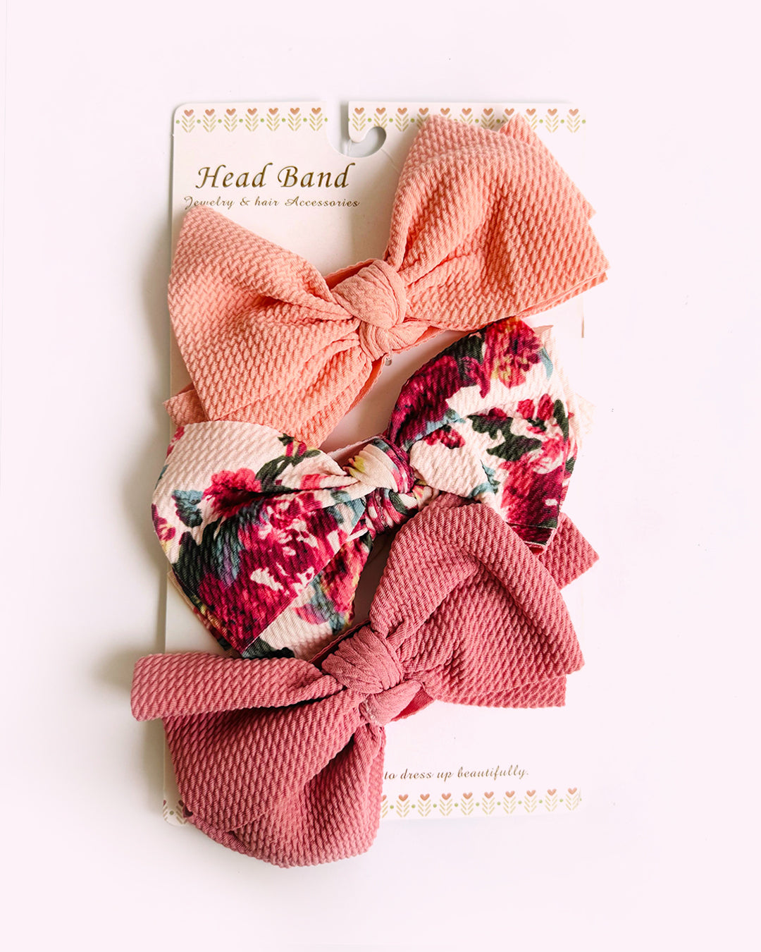 3-Piece Baby Headbands Set