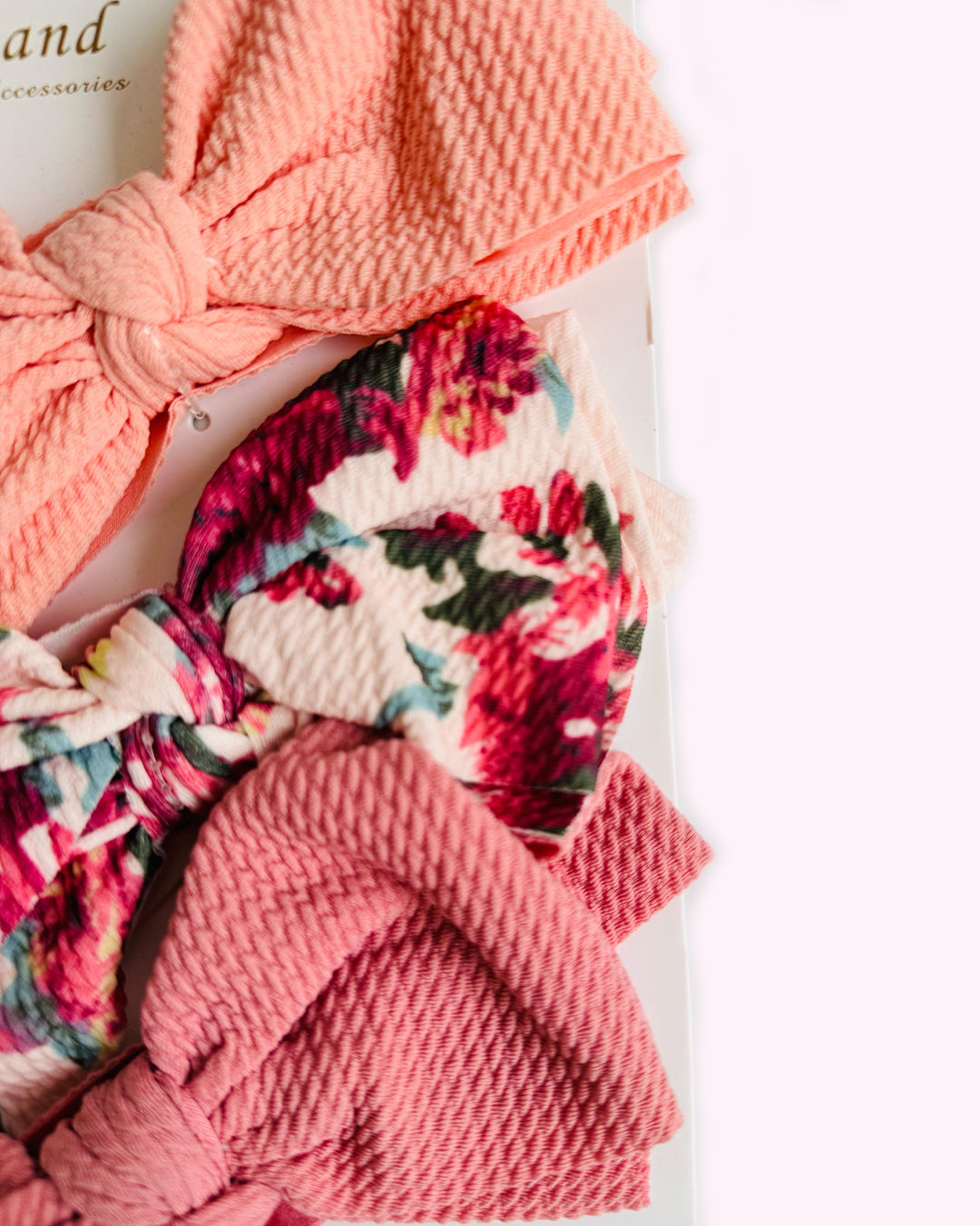 3-Piece Baby Headbands Set