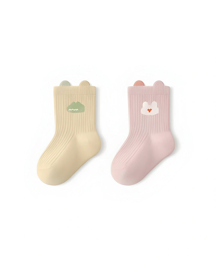 Birdie Ribbed Socks Set
