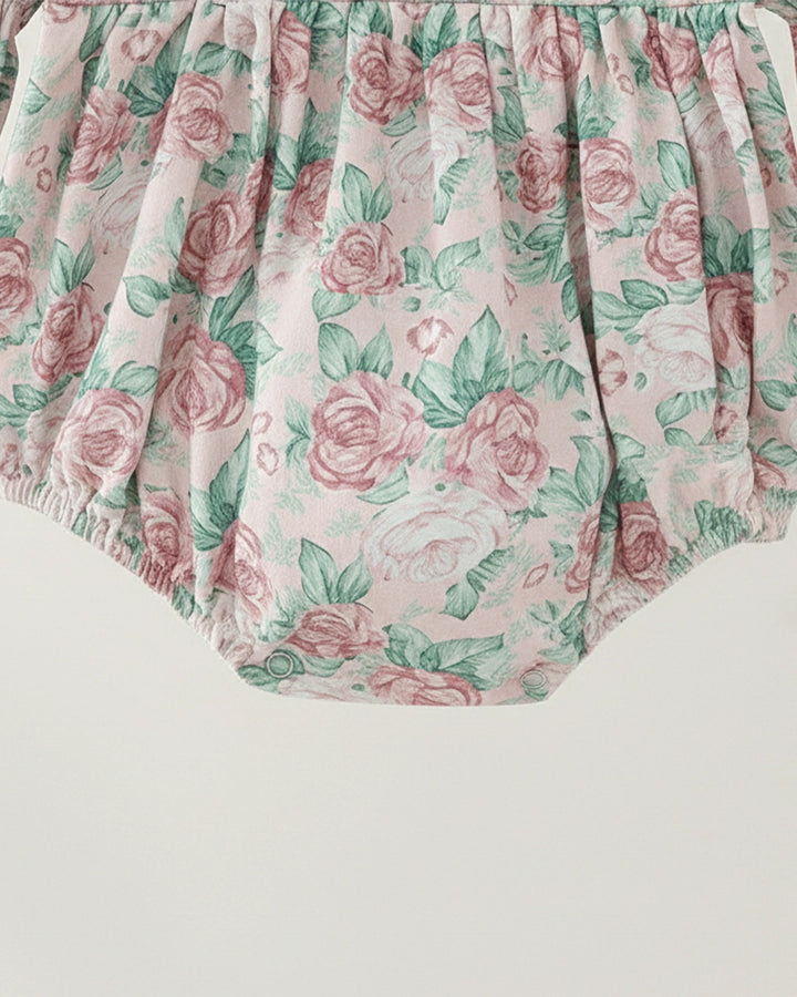 Floral Long Sleeve Headband Set