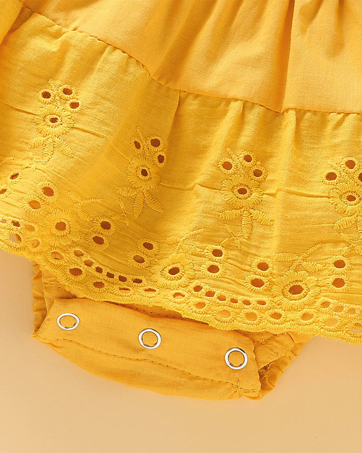 Mira Chikankari Summer Romper