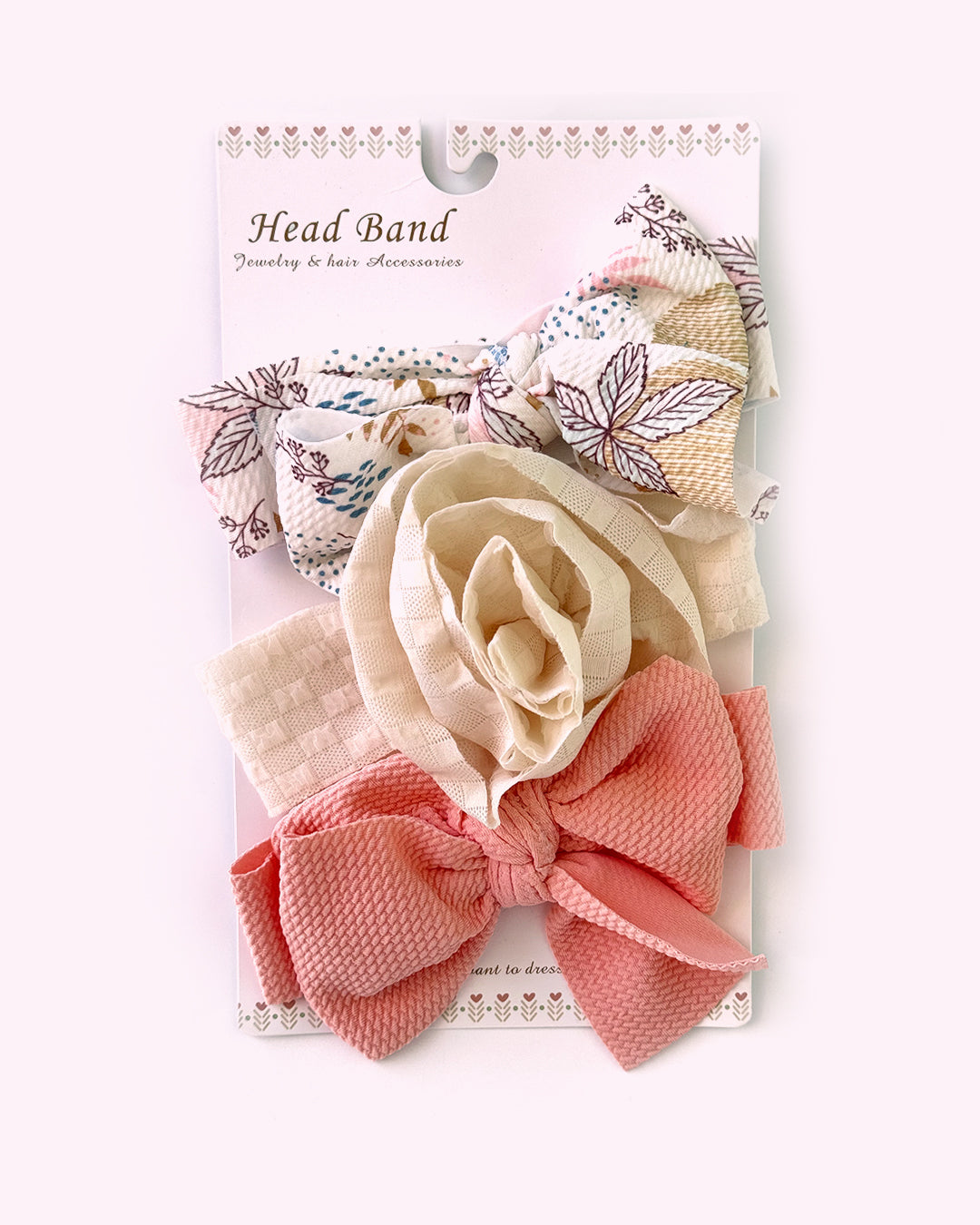 3-Piece Baby Headbands Set