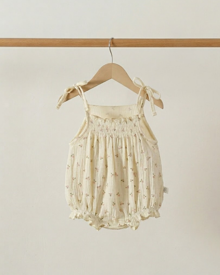 Classic Stripe Tie Romper