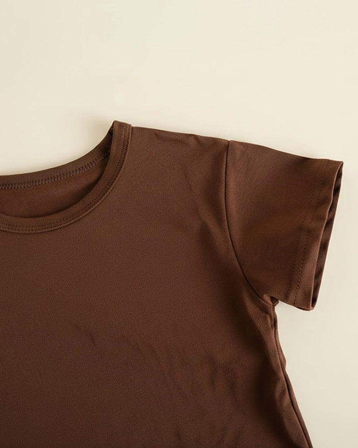 Milo Bear Dungaree Set