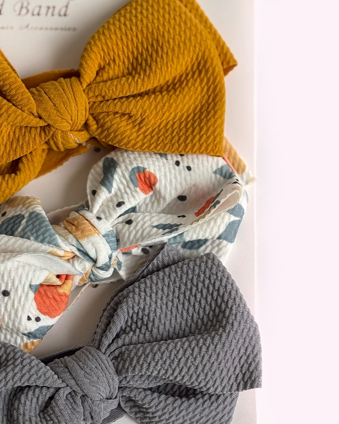 3-Piece Baby Headbands Set