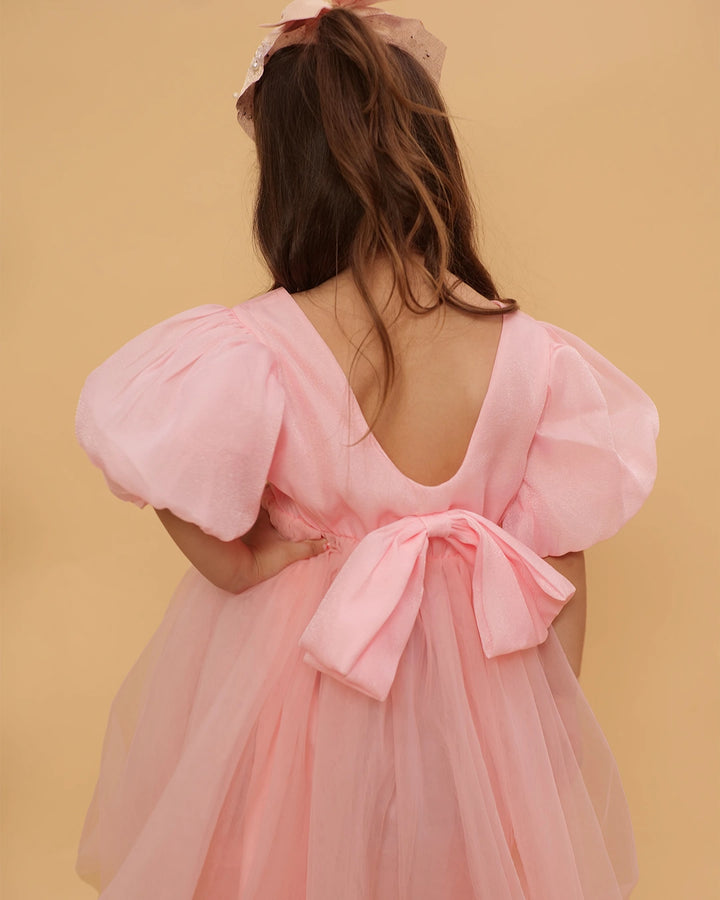 Amara Dusty Pink Party Dress