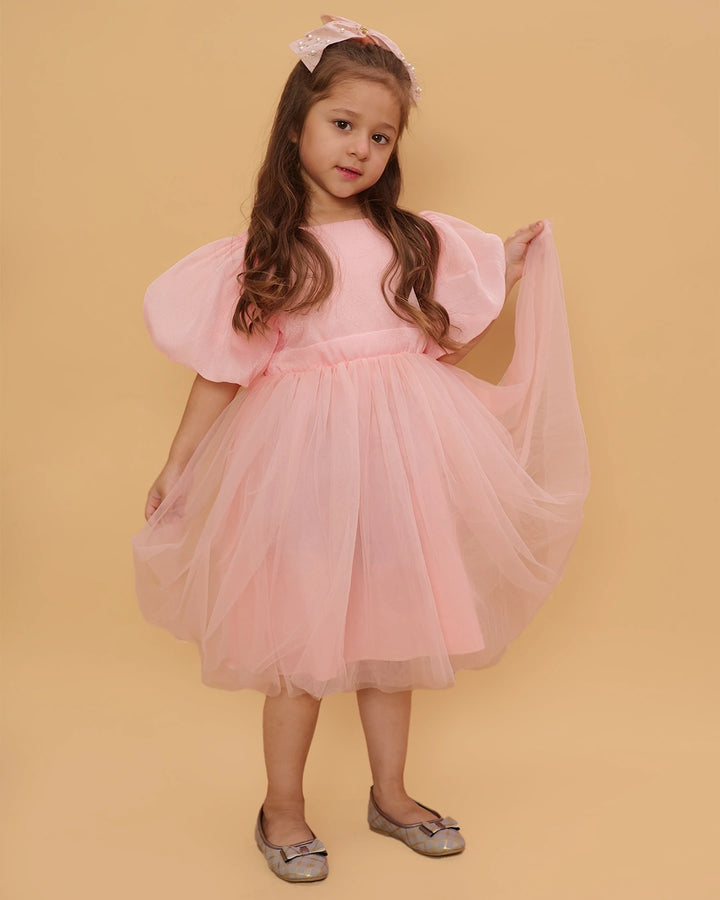 Amara Dusty Pink Party Dress