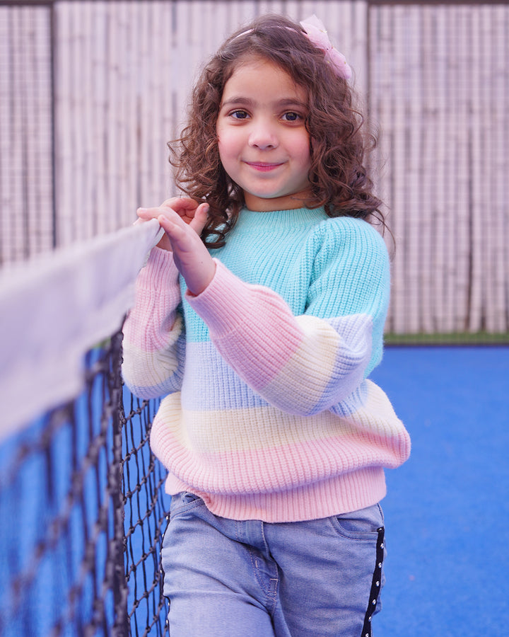 Cotton Candy Knit Pullover