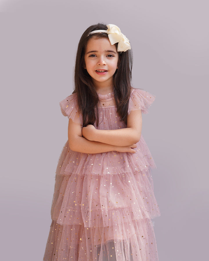 Pink Star Moon Dress