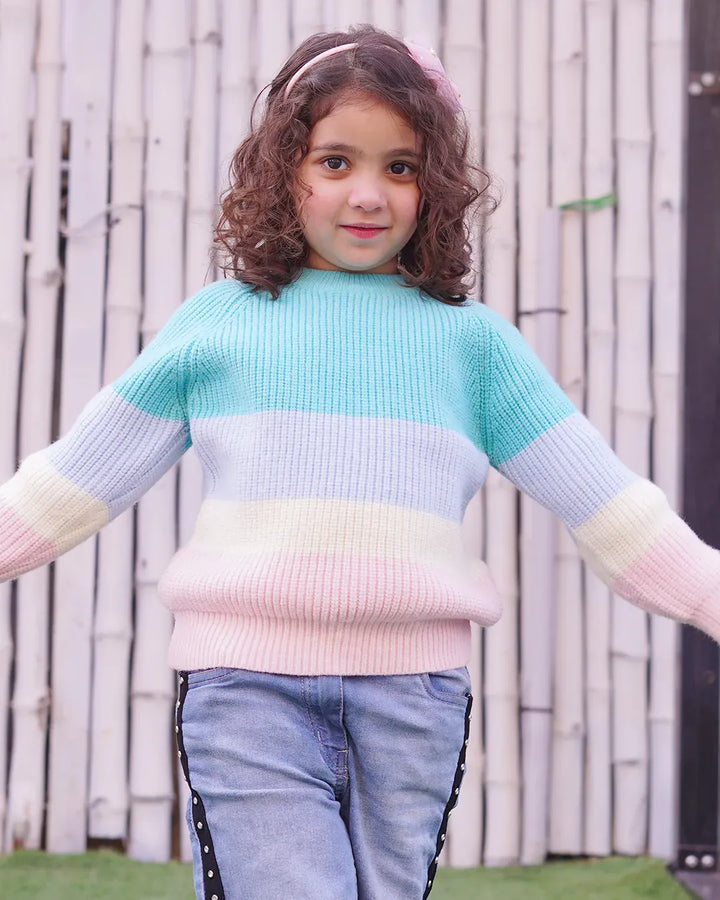 Cotton Candy Knit Pullover