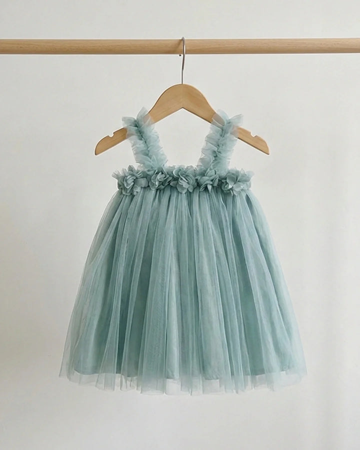 Sea Green Tulle Dress
