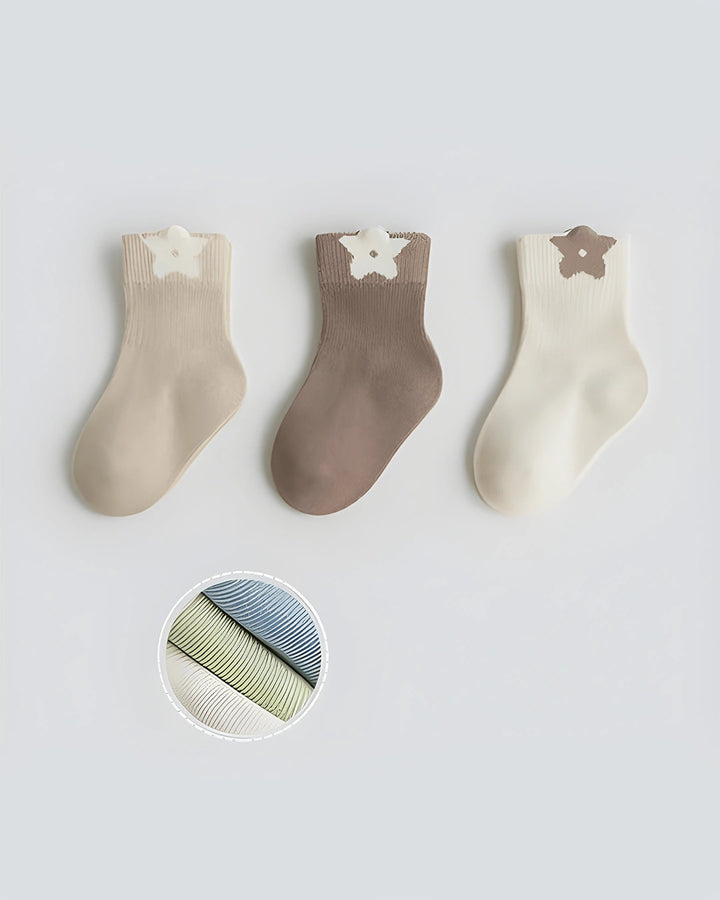 Nancy Ribbed Socks Set