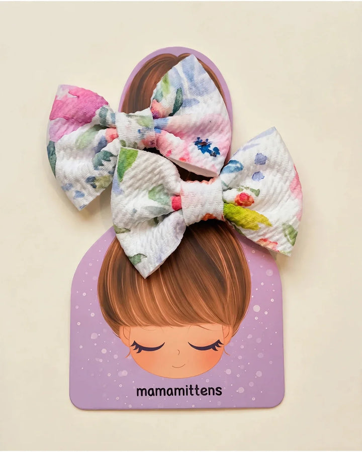 Maya Bow Hair Clip Set