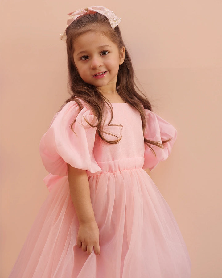 Amara Dusty Pink Party Dress