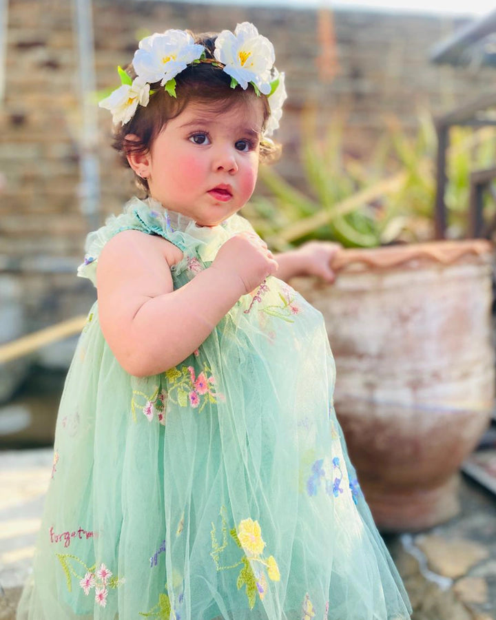 Alaya Floral Embroidery Dress