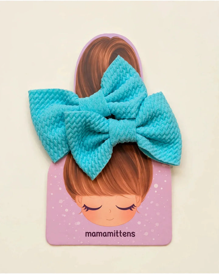 Maya Bow Hair Clip Set