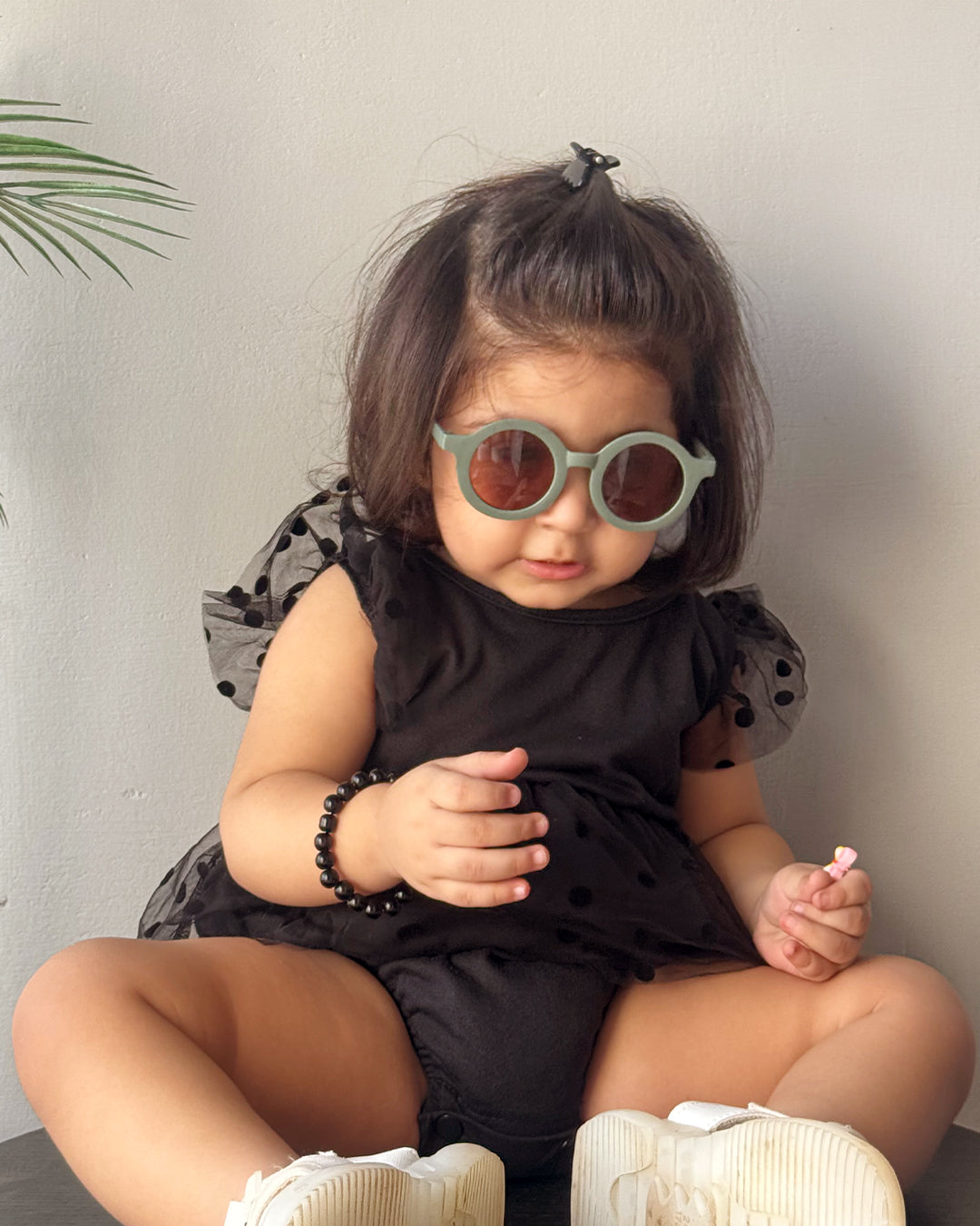Polka Dot Tulle Romper