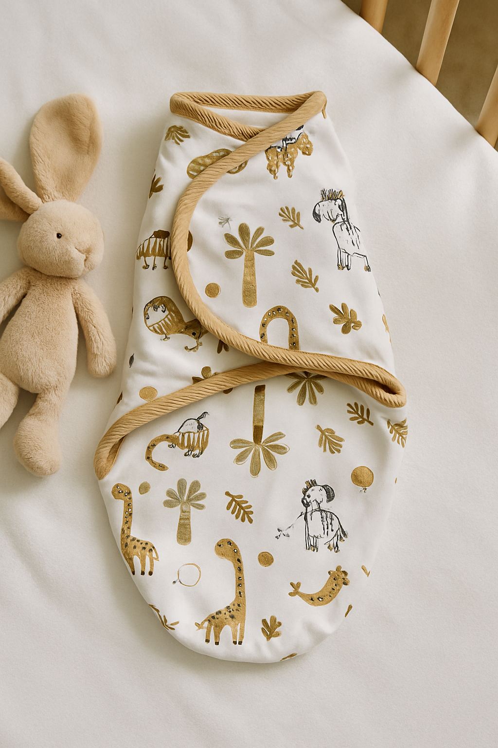 Baby Swaddle Wrap- Jungle