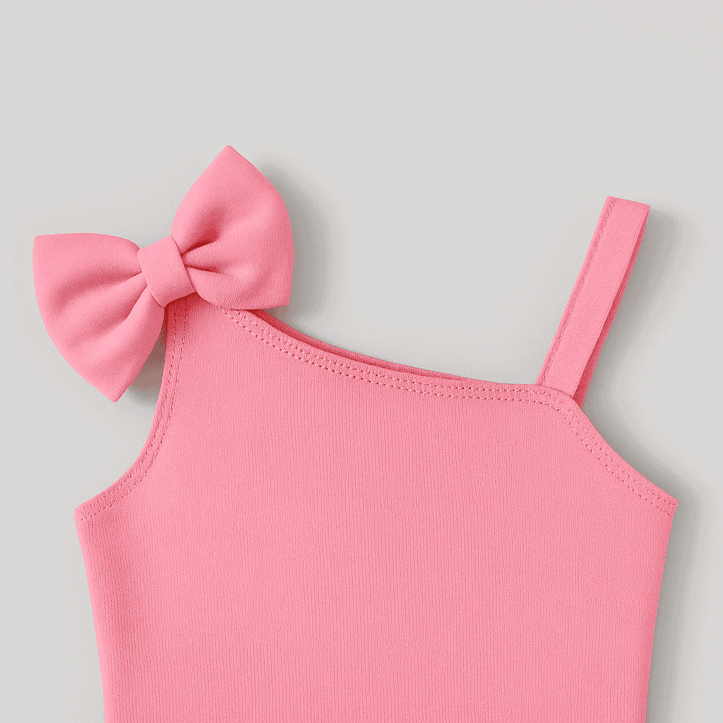 Oblique-Shoulder Dress