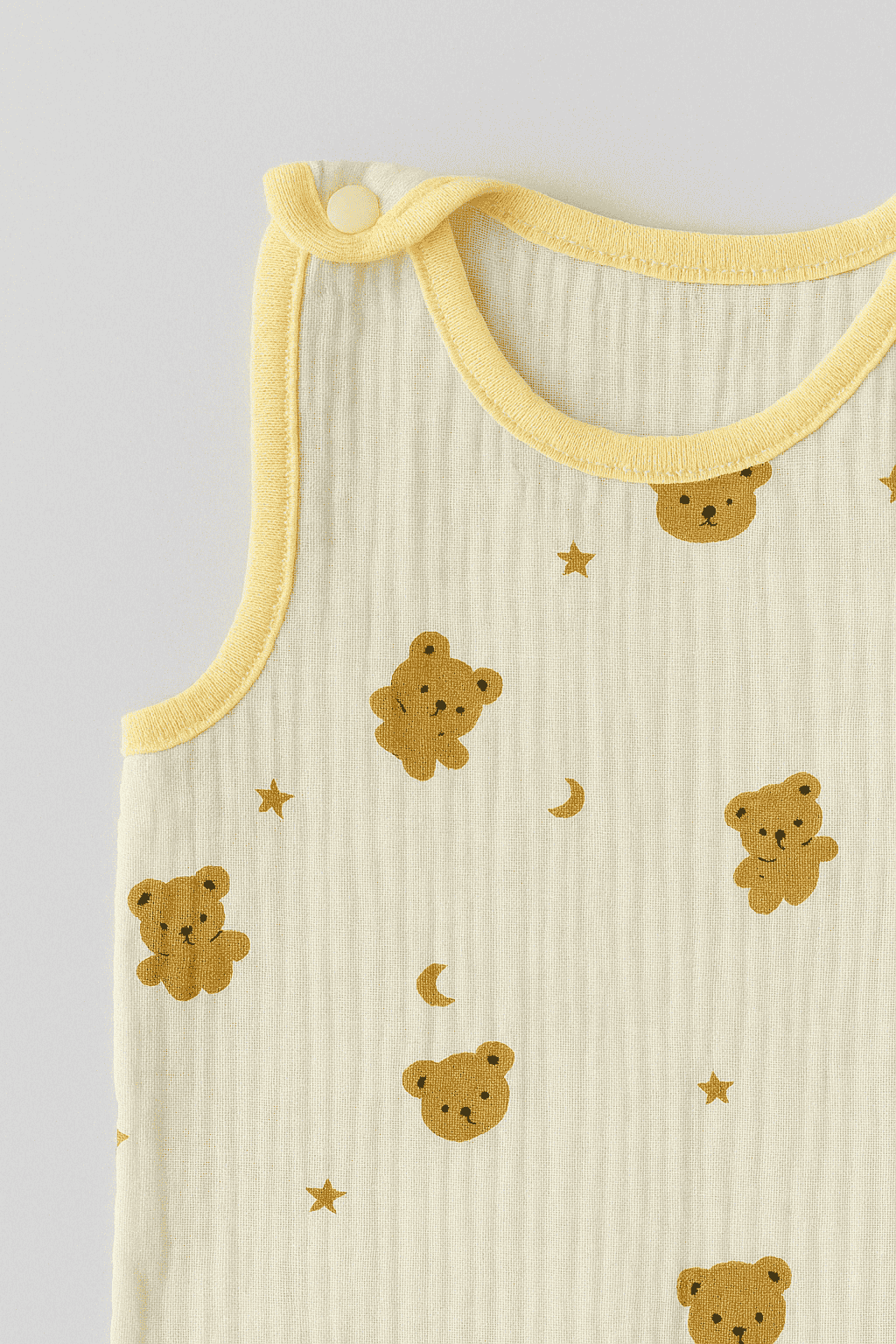 Cotton Muslin Jumpsuit-Bear