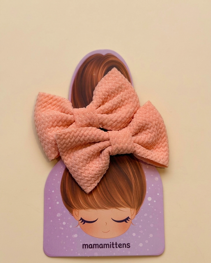 Maya Bow Hair Clip Set