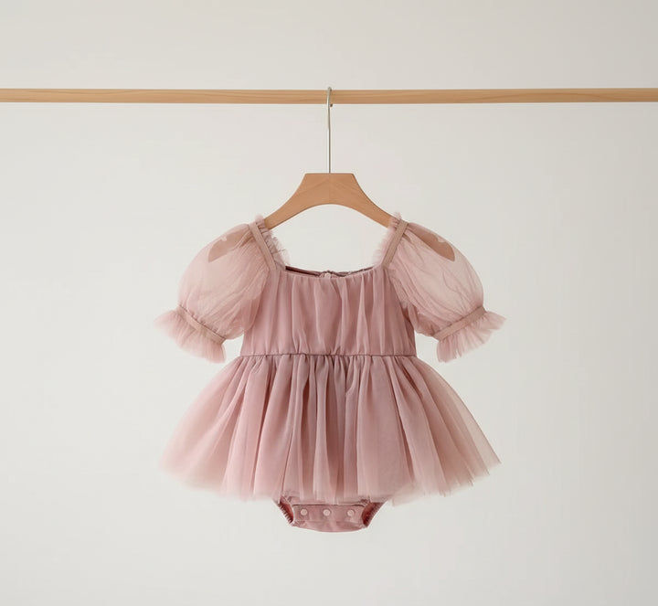 Delia Dusty Pink Party Dress