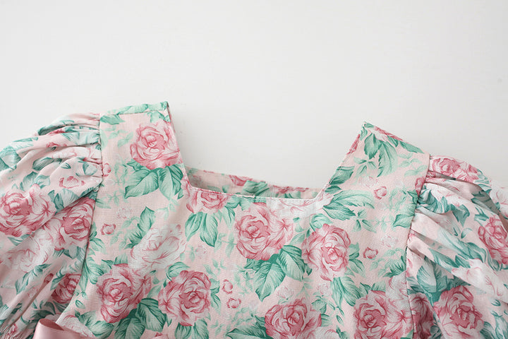 Floral Long Sleeve Headband Set