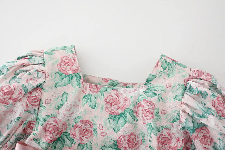 Jessica Floral Romper Dress