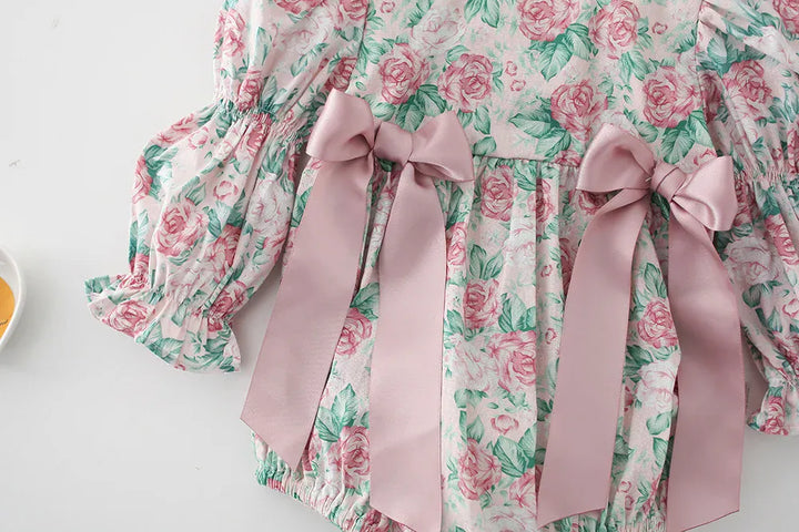 Jessica Floral Romper Dress