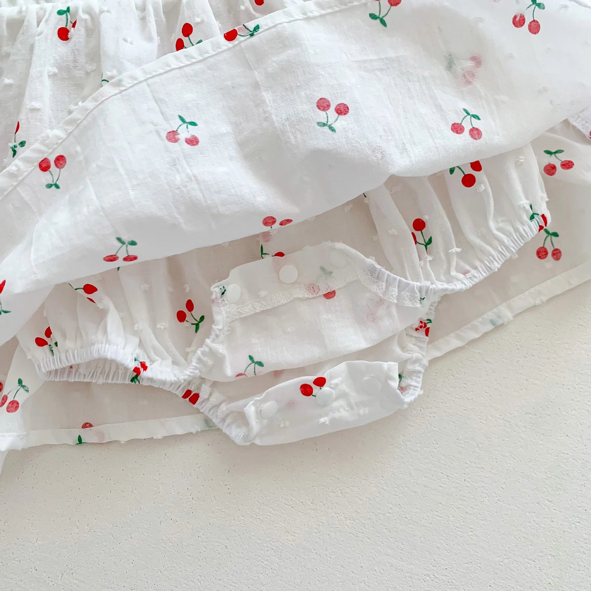 Cherry Pop Bubble Romper