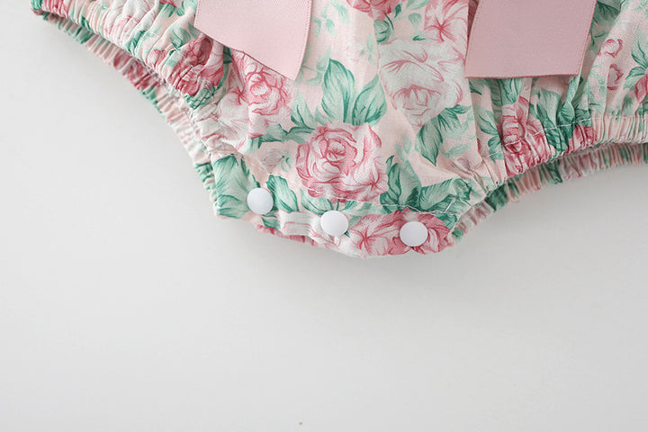 Floral Long Sleeve Headband Set