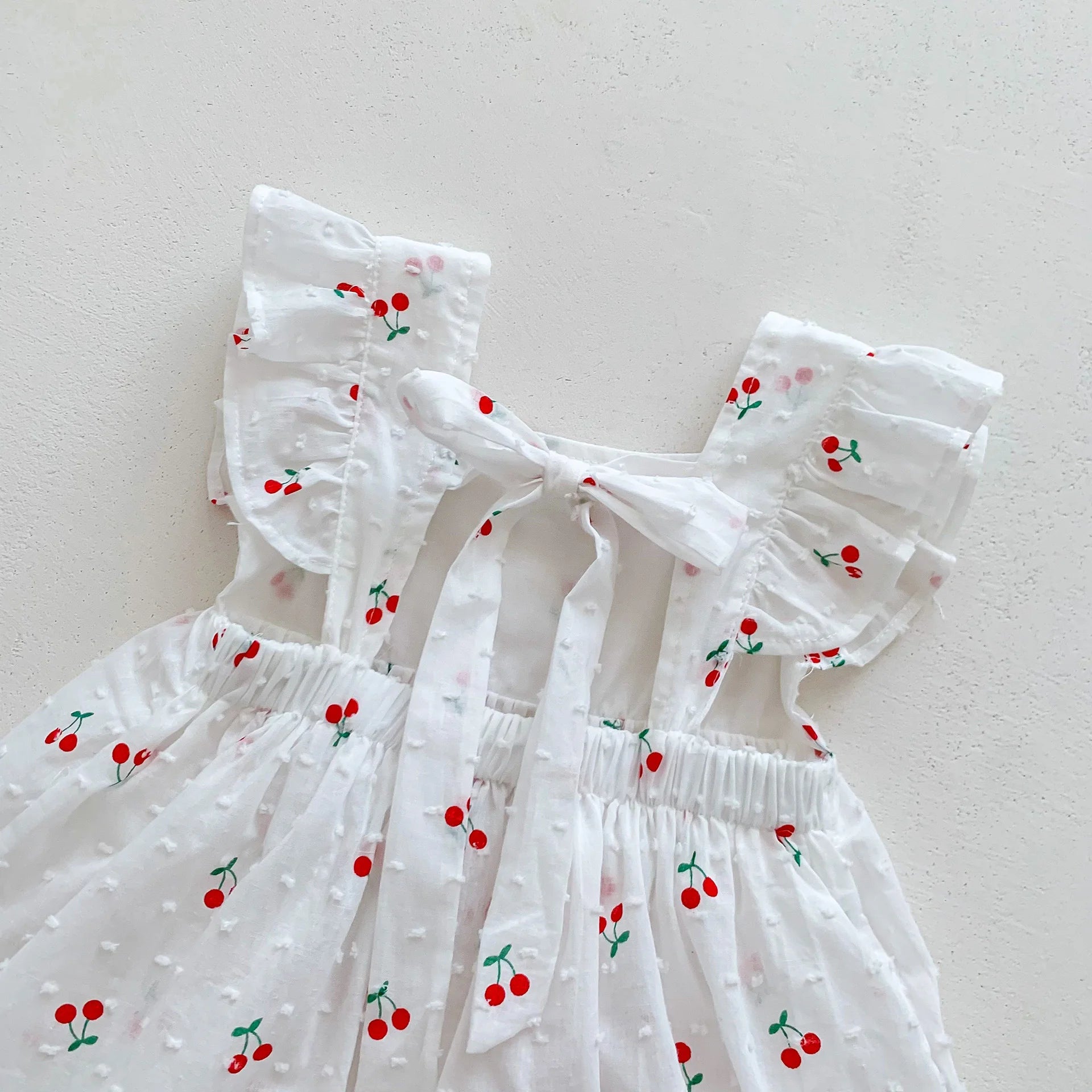 Cherry Pop Bubble Romper