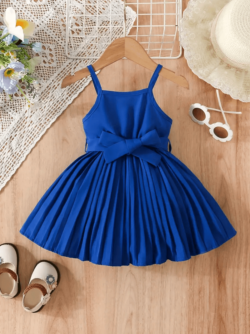 Pleated Princess Dress for Girls