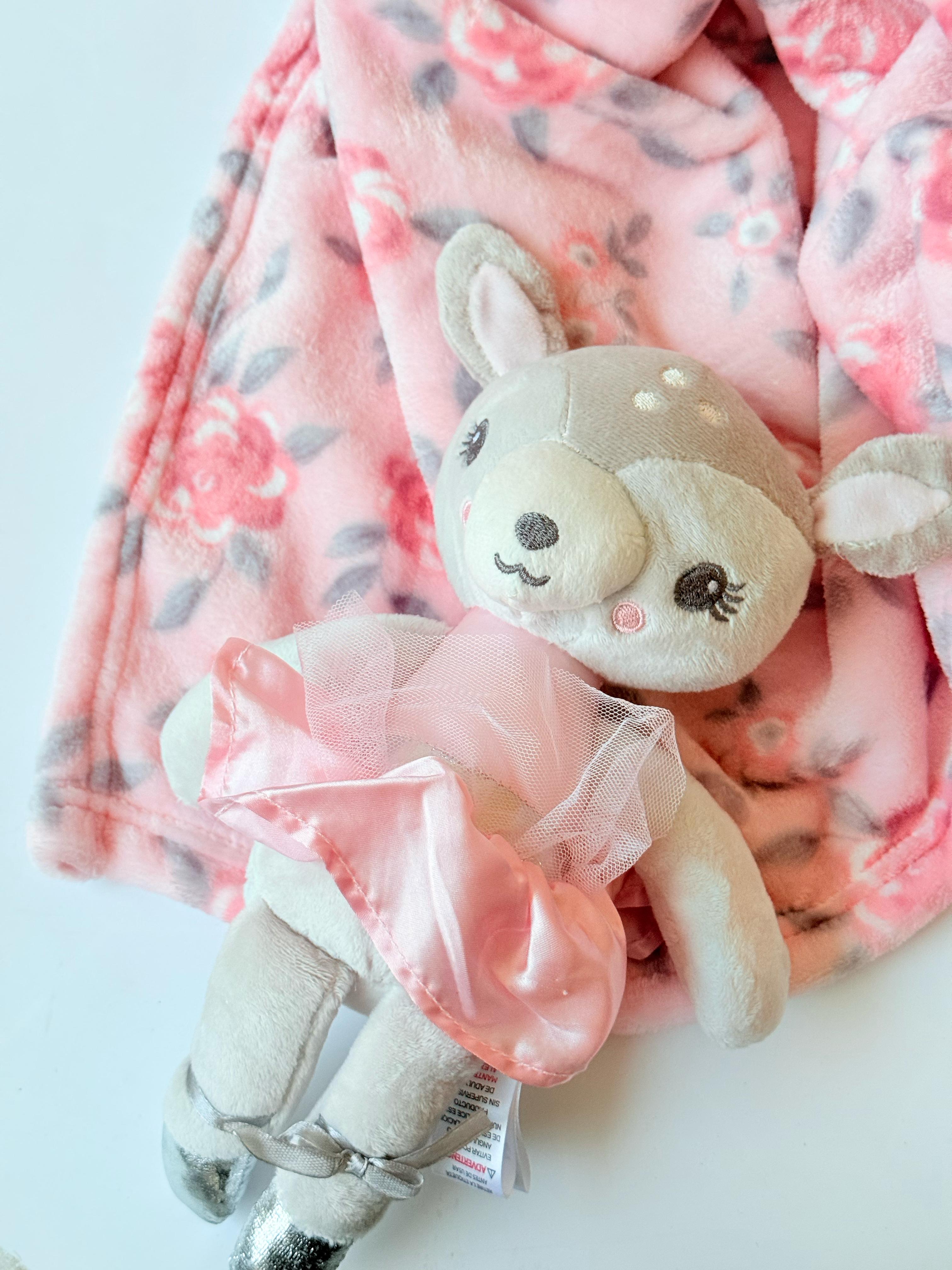 Plush Blanket with Doll