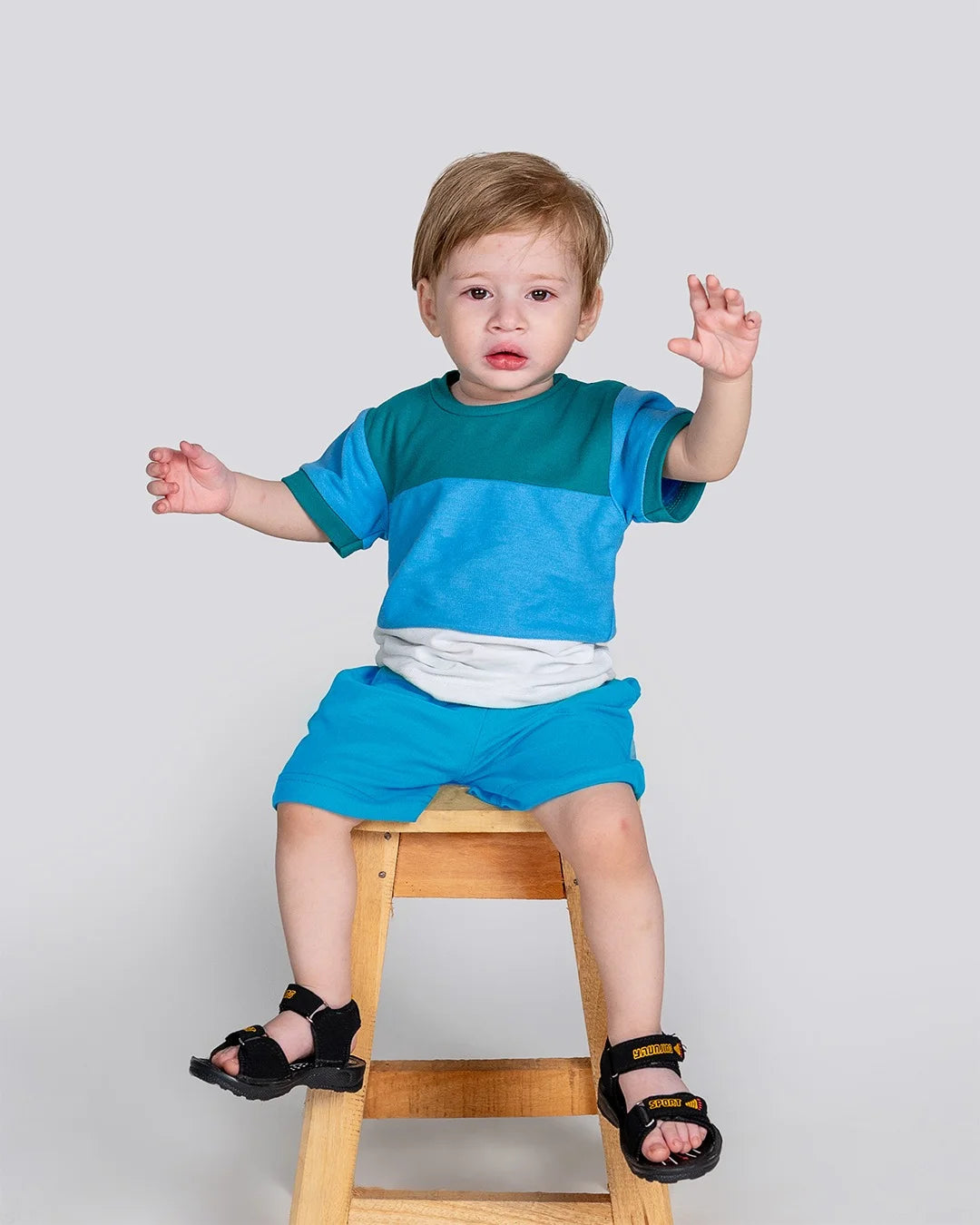 Colorblock Luxe Co-ord Set