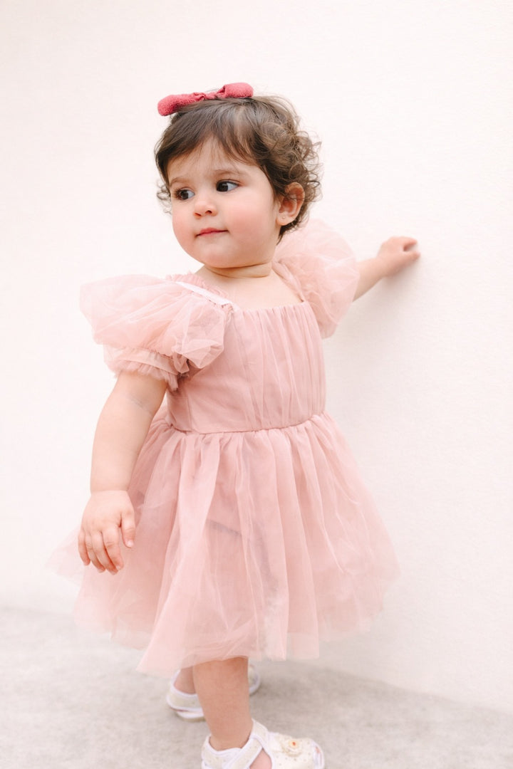 Delia Dusty Pink Party Dress