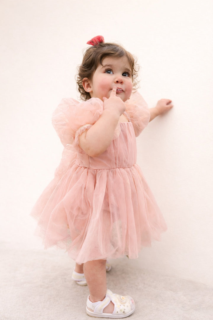 Delia Dusty Pink Party Dress