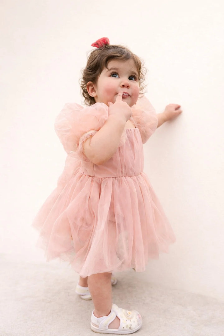 Erica Dusty Pink Party Dress