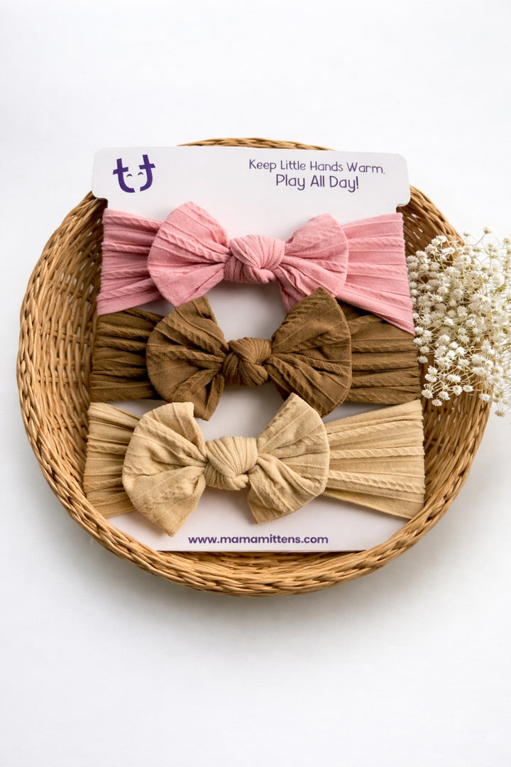 Raya Bow Headband Set