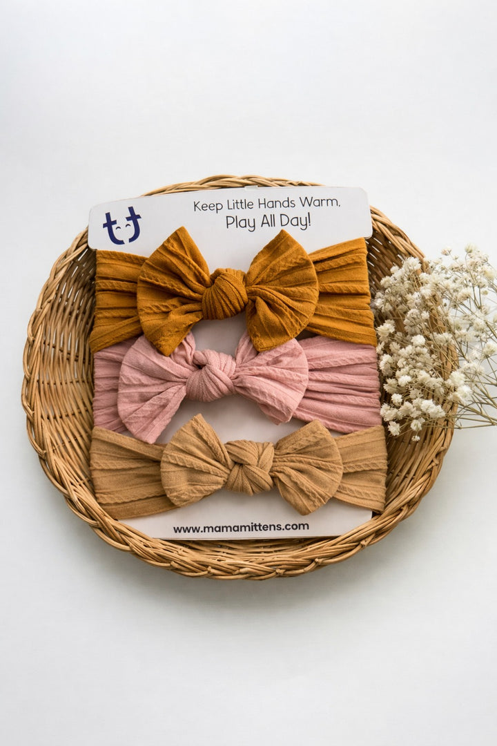 Josie Bow Headband Set