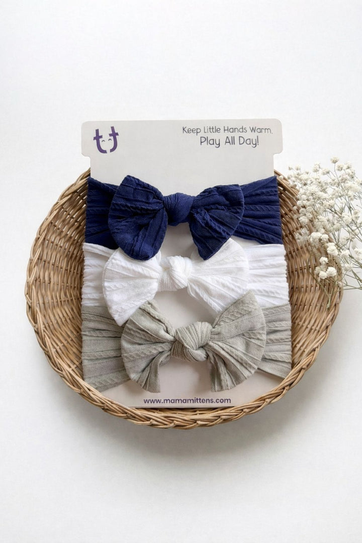 Alice Bow Headband Set