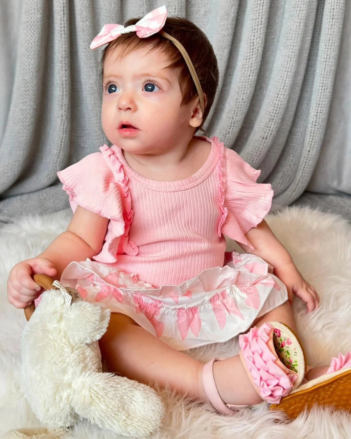 Eva Ruffle Romper & Skirt
