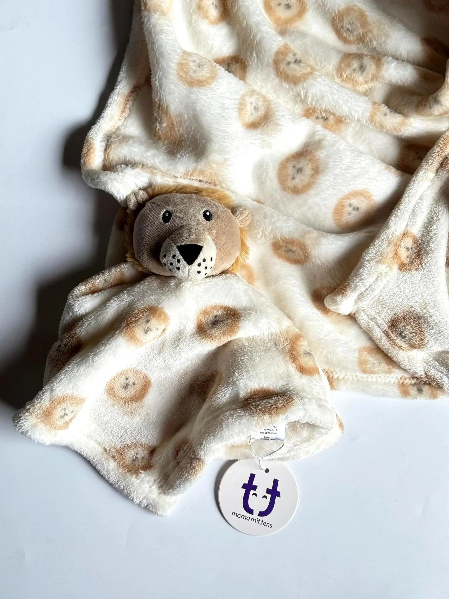 Plush Security Blanket Set-Tiger