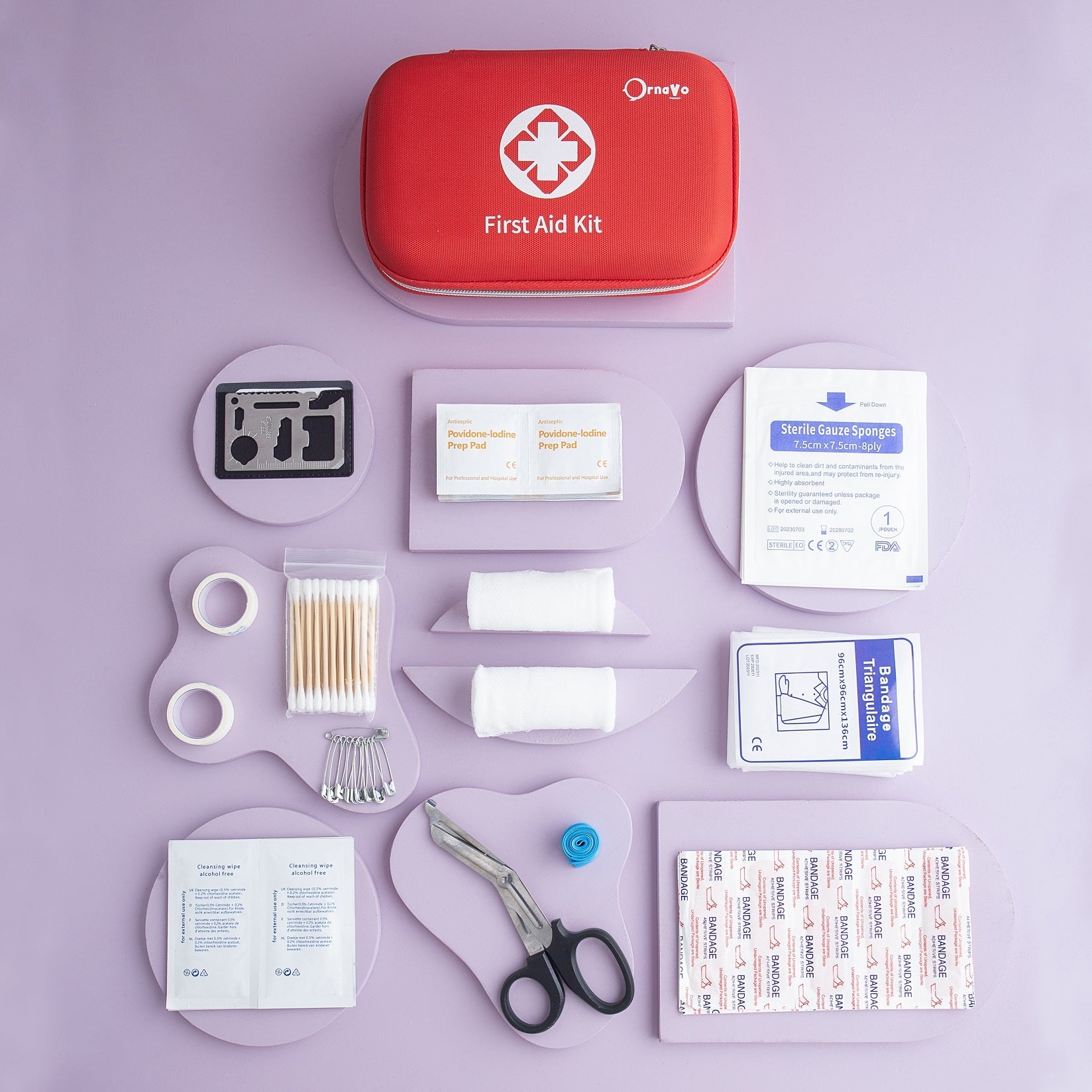 first aid box ornavo kit