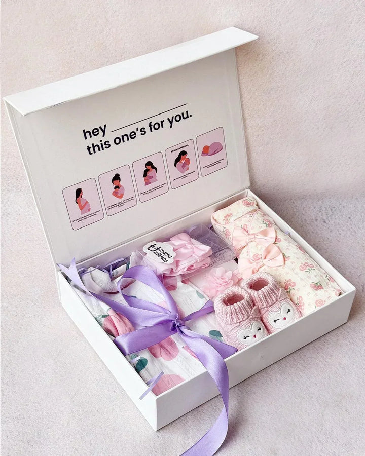 baby girl luxe gift sets